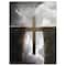 Designart - Big Cross between Two Cliffs - Landscapes Spiritual Religious on Wrapped Canvas